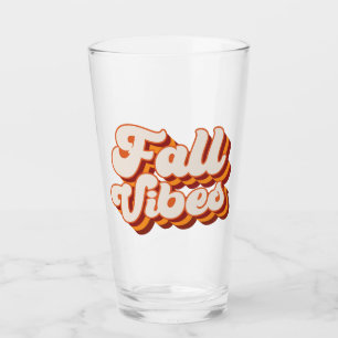 Retro Fall Vibes Glas