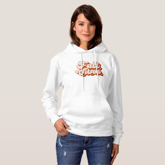 Retro Fall Vibes Hoodie (Vorne ganz)