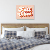 Retro Fall Vibes Leinwanddruck (Insitu (Schlafzimmer))