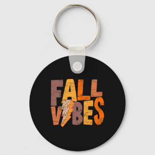 Retro Fall Vibes Pumpkin Saison Männer Frauen Schlüsselanhänger