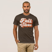 Retro Fall Vibes T-Shirt (Vorne ganz)