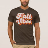 Retro Fall Vibes T-Shirt (Vorderseite)