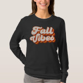 Retro Fall Vibes T-Shirt (Vorderseite)