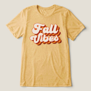 Retro Fall Vibes Tri-Blend Shirt