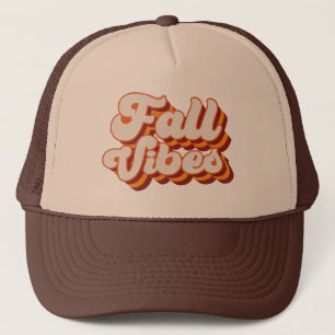 Retro Fall Vibes Truckerkappe