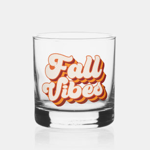 Retro Fall Vibes Whiskyglas