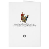 Retro Familie, Mama und Kinder Lebensmittelgeschäf (Hinten)