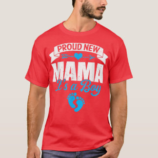 Retro Familie stolz auf neue Mama Es ist eine jung T-Shirt