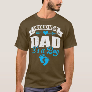 Retro Familie stolz auf neuen Papa Es ist ein Beri T-Shirt