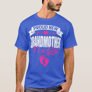 Retro Familie stolz neue Großmutter Es ist ein Mäd T-Shirt