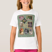 Retro Family 8 Photo Collage CUSTOM T-Shirt (Vorderseite)