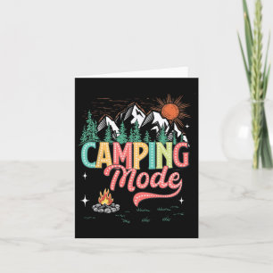 Retro Family Camping Crew Est 2025 Camper Camp Cam Karte