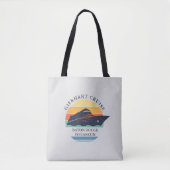 Retro Family Cruise Trip Individuell passender Url Tasche (Vorderseite)