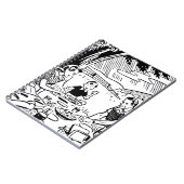 Retro Family Picnic Notizblock (Linke Seite)