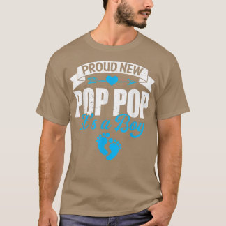 Retro Family stolz auf den neuen Pop Pop Es ist ei T-Shirt