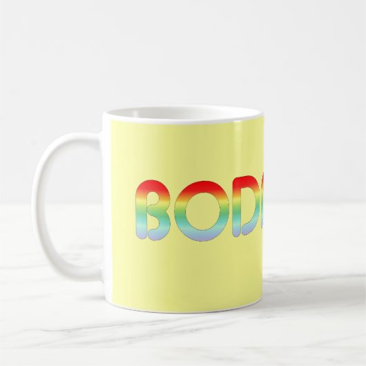 Retro fantastische Bodacious 80er Tasse (Links)