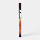 Retro Fantasy Canyon Pixel Art iPhone 16 Hülle (Linke Seite)