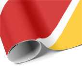 Retro-Farbbandmuster Geschenkpapier (Rolleneckpunkt)