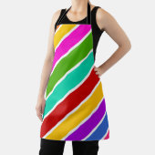 Retro-Farbbandmuster Schürze (InSitu)