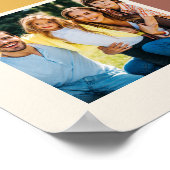 Retro-Farbblock Dies ist unser Angebot 4 FotoColla Poster (Ecke)