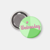 Retro-Farbblockplaner Magnet (Vorderseite/Rückseite)