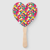 Retro-Farbe Fächer (Rückseite)