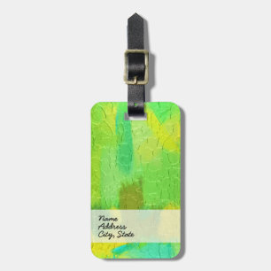 Retro-Farben für abstrakte Kunst 3 Gepäckanhänger