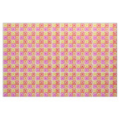 Retro-Farben Herz-Muster Stoff (Yard (91,4 cm))