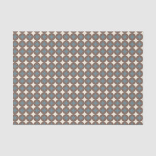 Retro Farben Mitte Jahrhundert Moderne Kreise Seidenpapier