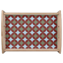 Retro Farben Mitte Jahrhundert Moderne Kreise