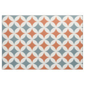 Retro Farben Mitte Jahrhundert Moderne Kreise Stoff (Fat Quarter (45,7 x 55,9 cm))