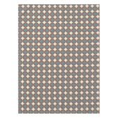 Retro Farben Mitte Jahrhundert Moderne Kreise Tischdecke (Vorderseite)