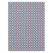 Retro Farben Mitte Jahrhundert Moderne Kreise Tischdecke (Vorderseite)