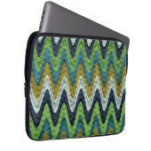 Retro-Farben Muster Laptopschutzhülle (Vorne Rechts)