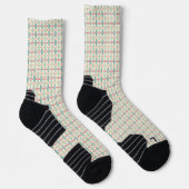 Retro-Farben Socken (Rechts)