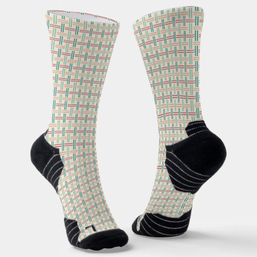 Retro-Farben Socken (Gewinkelt)