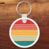 Retro-Farben süßer Schlüsselanhänger (Vorderseite)