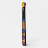 Retro farbenfrohe Diamant nahtlos Grafik Case-Mate iPhone Hülle (Hinten/Links)