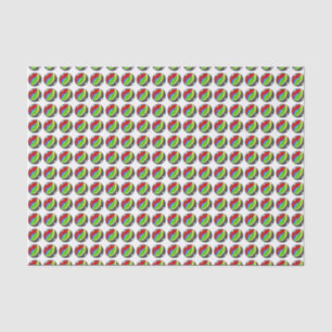 Retro farbenfrohe Glasmuster Muster Seidenpapier