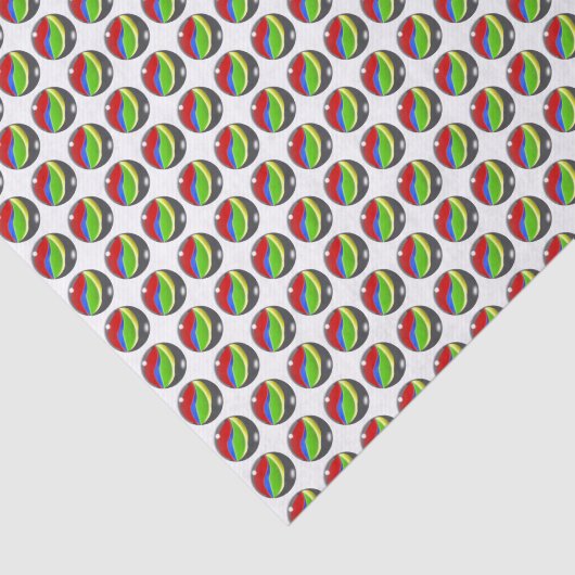 Retro farbenfrohe Glasmuster Muster Seidenpapier (Ausschnitt)