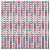 Retro farbenfrohe Lippen #13 Stoff (Muster)