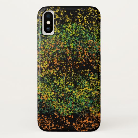 Retro farbenfrohe Lippen Case-Mate iPhone Hülle (Rückseite)