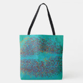 Retro farbenfrohe Lippen Tasche (Vorderseite)