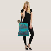 Retro farbenfrohe Lippen Tasche (Am Model)