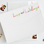 Retro farbenfrohe moderne frohe Weihnachtsfeiertag