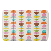 Retro farbenfrohe Nester Bath Mat Badematte (Vorderseite)