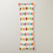 Retro farbenfrohe Nester Kissen (Vorderseite Vertikal)