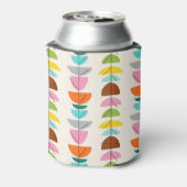 Retro farbenfrohe Nester können kühlen Dosenkühler (Kanne Rückseite)