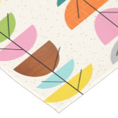 Retro farbenfrohe Nester Tischläufer (Ecke)