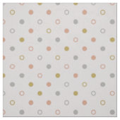 Retro farbenfrohe Polka Punkte geometrisches Muste Stoff (Muster)